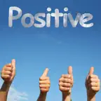 Frases para Pensar em Positivo e ser mais Feliz iOS Icon