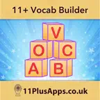 11+ Vocabulary Builder iOS Icon