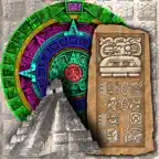 Maya Stone Calendar Icon