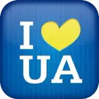 I Love Ukraine iOS Icon
