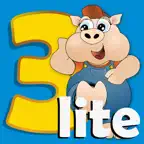 The 3 little pigs - Cards Match Game - Jigsaw Puzzle - Book (Lite) iOS Icon