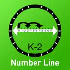 Number Line Math K2 iOS Icon