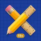 11+ Maths Practice Papers iOS Icon