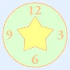 Simple-Clock iOS Icon