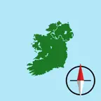 Irish Grid Ref Compass iOS Icon