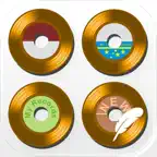 My Records Music Gold iOS Icon