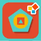Montessori Geometry -  Recognize and learn shapes iOS Icon