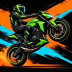 Stunt Riding Video Library iOS Icon