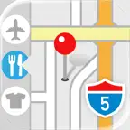 ポケットマップ - 地図のブックマークをフォルダで簡単に管理 iOS Icon