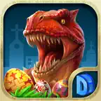 Dinosaur War: Happy Easter! iOS Icon