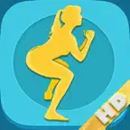 Butt Workout FREE HD - Aerobic Exercises Thigh Leg iOS Icon