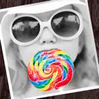 Colorful-photo splash editing iOS Icon