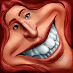 Caricature Hyper Face Morph from photos, camera shots or Facebook iOS Icon