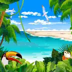Tropical Puzzles iOS Icon