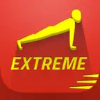 Pushups Extreme: 200 Push ups workout trainer XT Pro iOS Icon