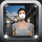 iAirQuality-global pm2.5,pm10 iOS Icon