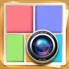 Photo Frame Editor – Pic Collage Maker Free iOS Icon