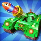 Tank Rush - tank war iOS Icon