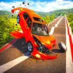 Road Bump Car Crash Beam Drive iOS Icon