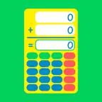 Cute Calculator - Pop design iOS Icon