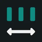 Equal Spacing Calculator iOS Icon