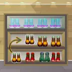 Sneaker Sort Color Puzzle Game iOS Icon