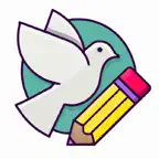 Bible Verses Coloring Pages iOS Icon