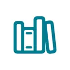 Kirjastokortti iOS Icon