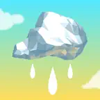 Cloud Fall: make it rain iOS Icon