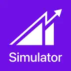 Stock Market Simulator Virtual iOS Icon