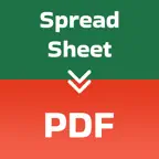 SpreadSheet To PDF App iOS Icon