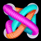 RopePuz - Tangle Puzzle Games iOS Icon