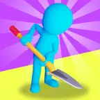 Trap Hole!! dig a hole and run iOS Icon