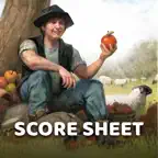 Applejack Score sheet iOS Icon