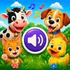 Animal Sounds: Kids Games iOS Icon