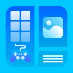 Split Screen Multitasking Tool iOS Icon