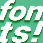 Design Font Space iOS Icon