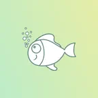 小鱼喝水 iOS Icon
