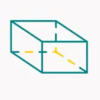 Volume Calculator 3D iOS Icon