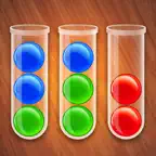 Wooden Ball Sort iOS Icon
