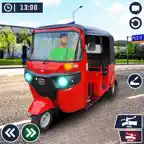 Tuk Tuk Modern Rickshaw Drive iOS Icon