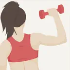 Dumbbell HIIT Workout iOS Icon