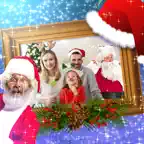 Christmas Photo Santa Claus iOS Icon