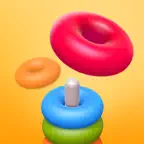 Color Sort 3D — Hoop Puzzle iOS Icon