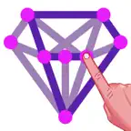 Draw One Line - Puzzle Games iOS Icon