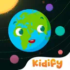 Outer Space Game for Children iOS Icon
