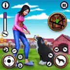 Dog Simulator Pet Dog Games 3D iOS Icon