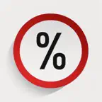 Discount Calc - Save Money iOS Icon