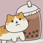 Bubble Tea Cat iOS Icon