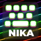 Background Keyboards - Nika iOS Icon